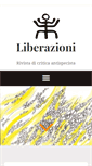 Mobile Screenshot of liberazioni.org