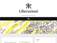 Tablet Screenshot of liberazioni.org